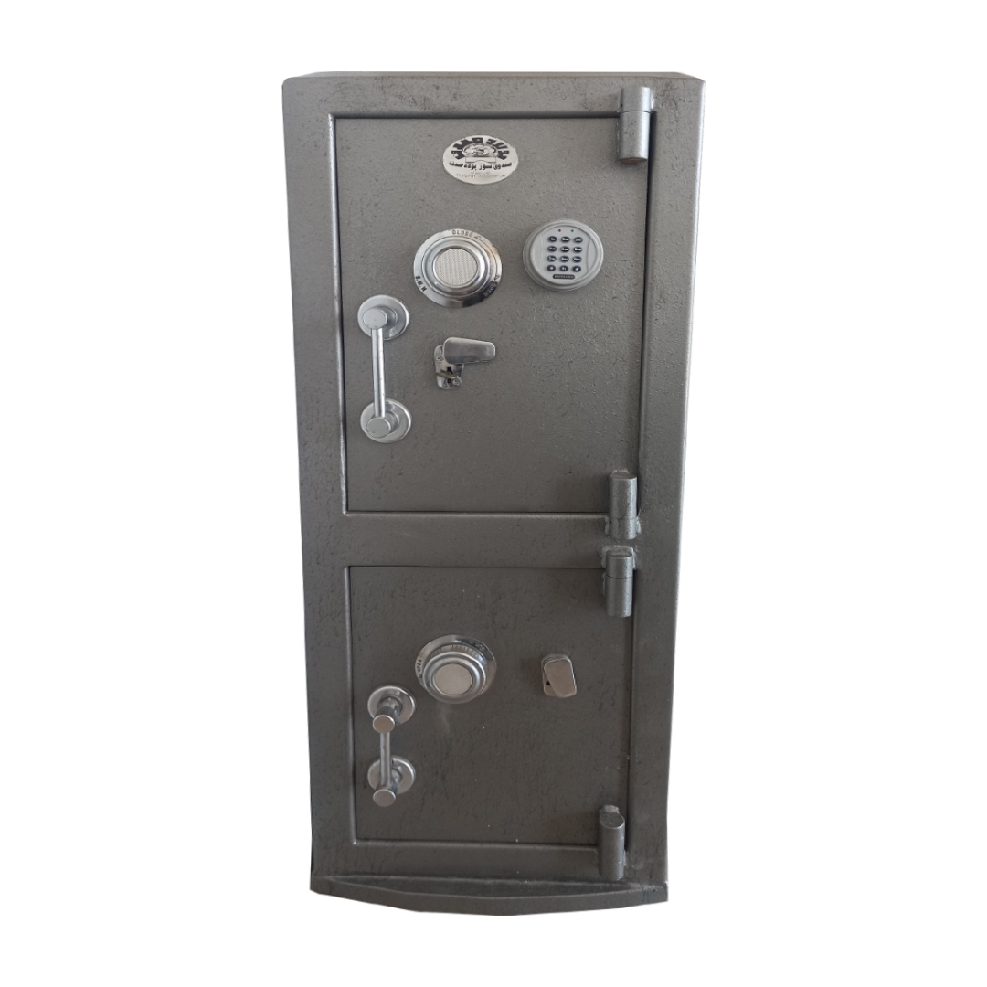 صندوق مدل 300 دو طبقه با قفل رمز دیجیتال ایرانی